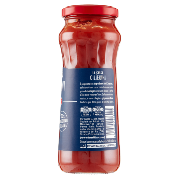 Barilla Salsa Pronta Ciliegini 100% ingredienti italiani 300g - immagine 2