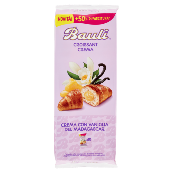 Bauli Croissant Crema 10 x 50 g