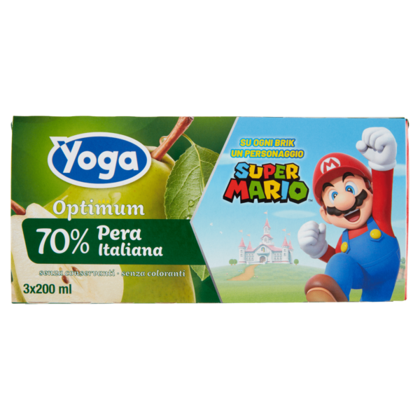 Yoga optimum 70% Pera italiana 3 x 200 ml