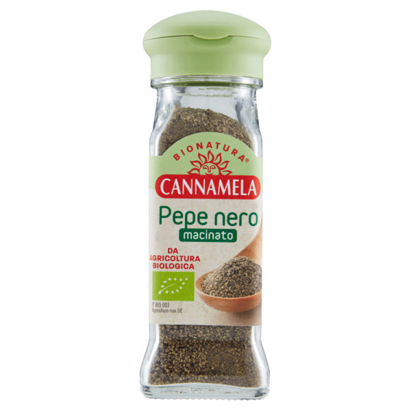 Cannamela Bionatura Pepe nero macinato 50 g