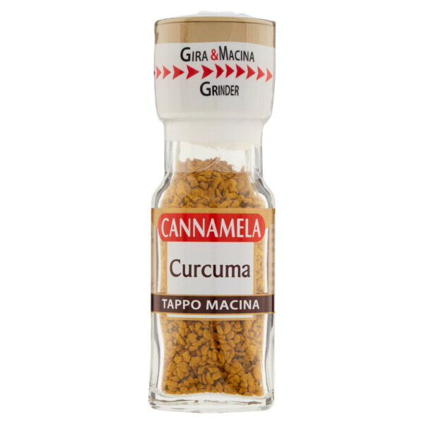 Cannamela Curcuma Tappo Macina 31g