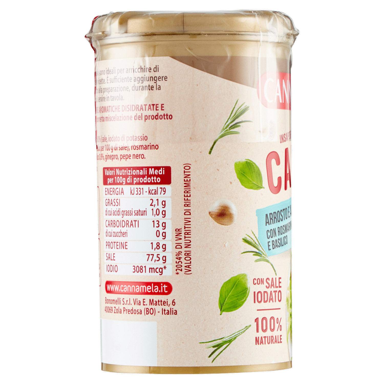 Cannamela Insaporitore per Carni Arrosto e alla Griglia 90 g - immagine 2