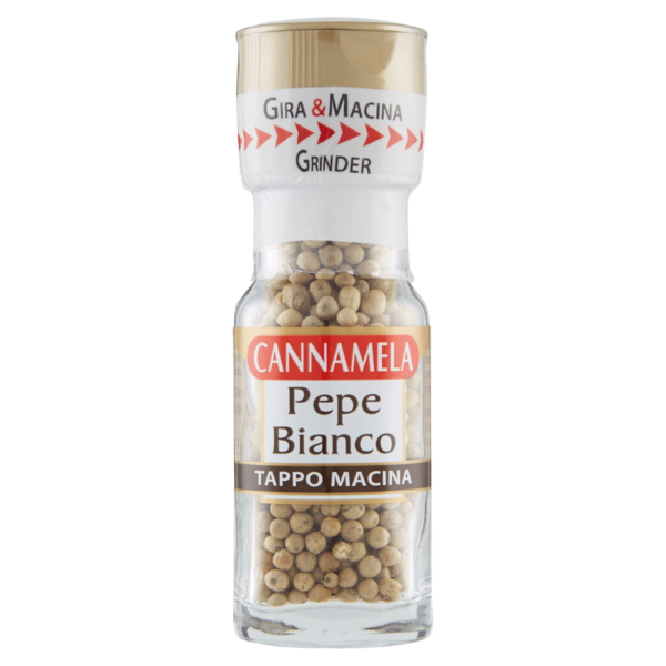 Cannamela Pepe Bianco Tappo Macina 32 g