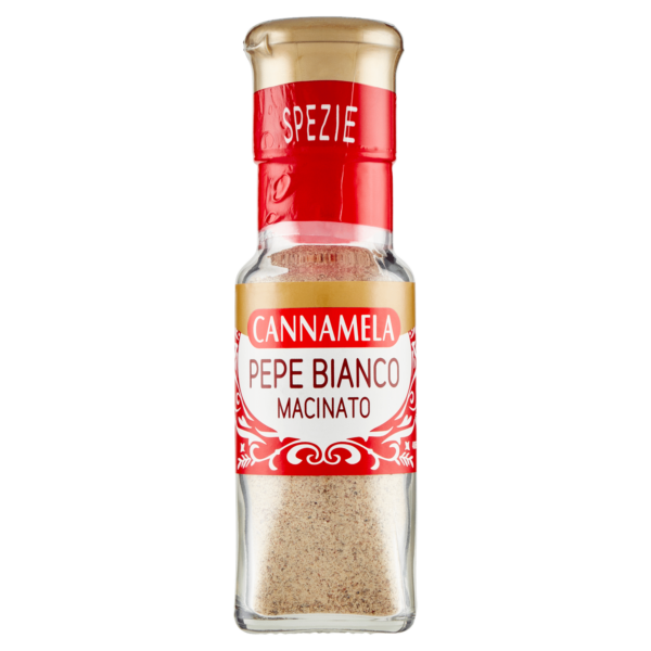 Cannamela Spezie Pepe Bianco Macinato 50 g