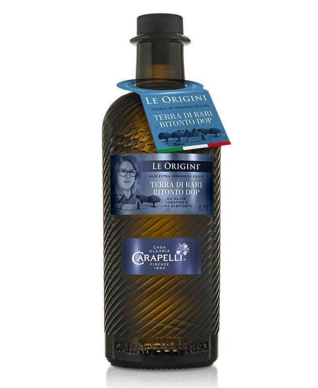 Carapelli Le Origini Olio Extra Vergine di Oliva Terra di Bari Bitonto DOP ML.750