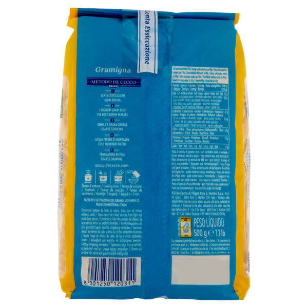 De Cecco Gramigna n°31 500 g - immagine 2