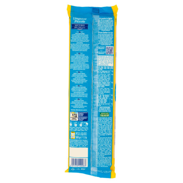 De Cecco Linguine Piccole n°8 500 g - immagine 2