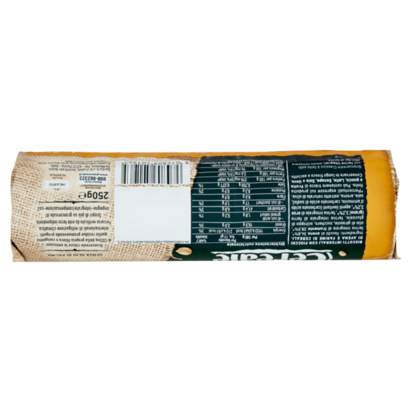 Gran Cereale Biscotti Gran Cereale Classico Fiocchi di Avena Farro Orzo Tubo 250 g - immagine 2