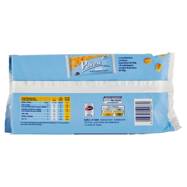Gran Pavesi il Cracker Mais con Mais e Grano 100% Italiani 280g - immagine 2