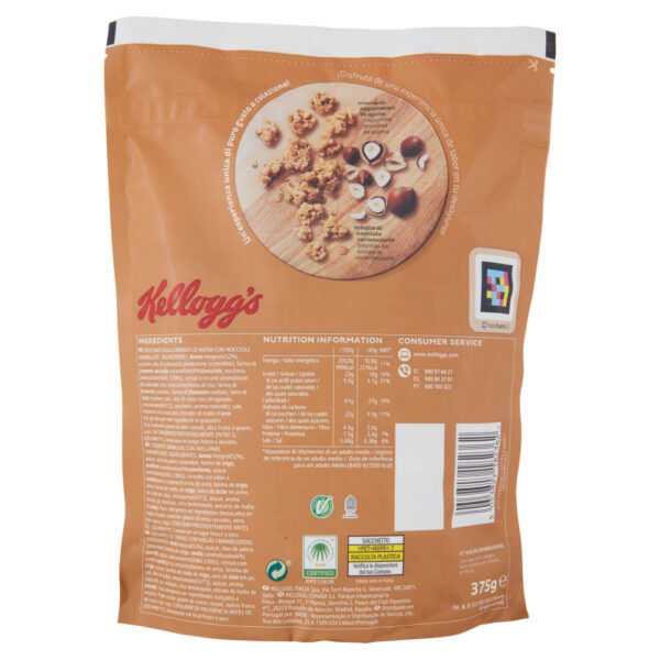 Kellogg's Extra Nocciole Caramellate 375 g - immagine 2