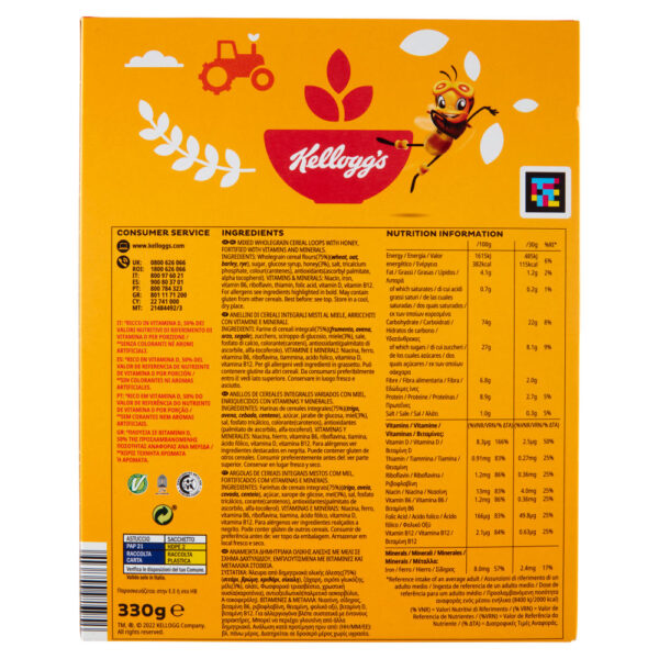 Kellogg's Miel Pops Loops 330 g - immagine 2