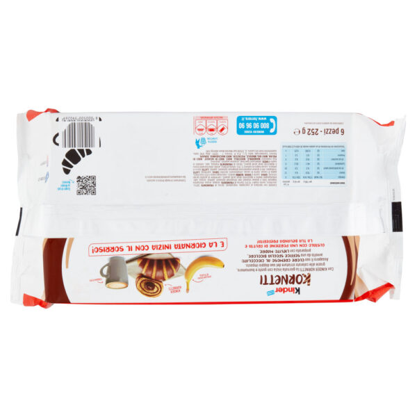 Kinder Kornetti Cioccolato 6 x 42 g - immagine 2