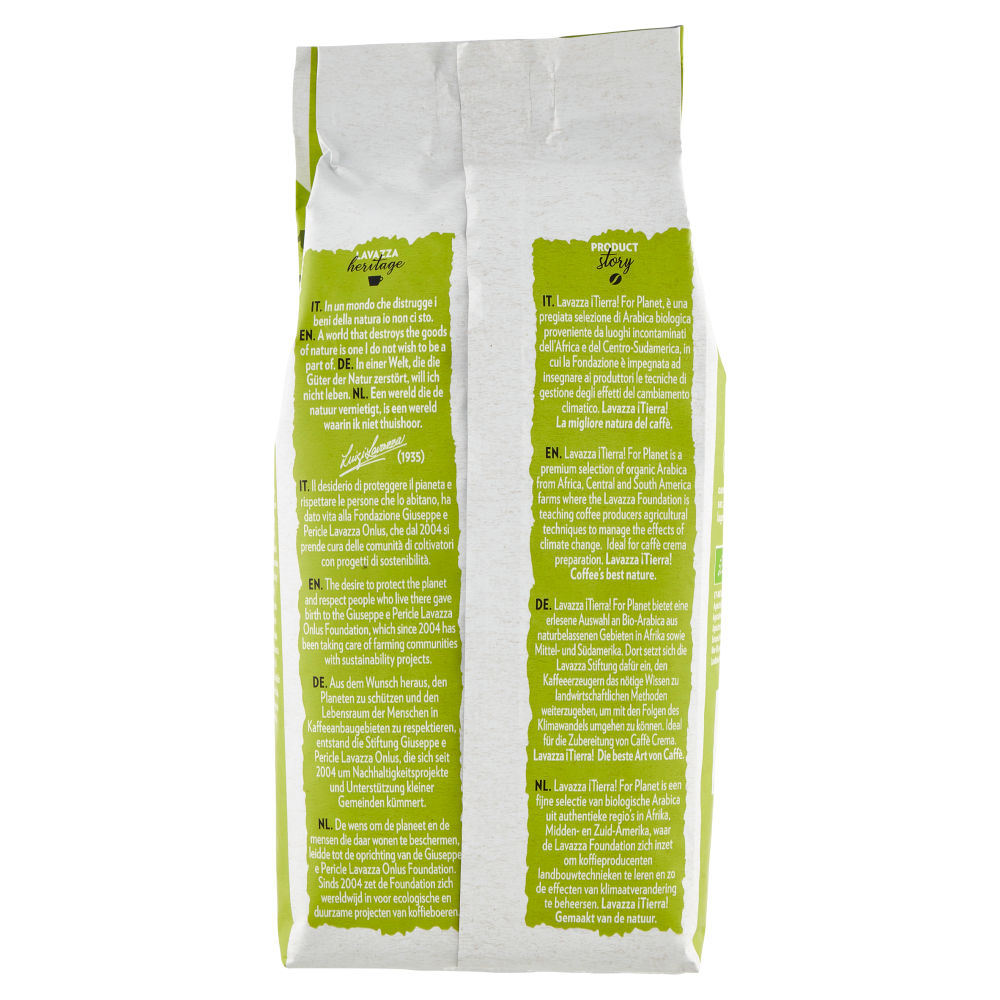 Lavazza ¡Tierra! Bio-Organic For Planet Caffè in Grani 500 g - immagine 2