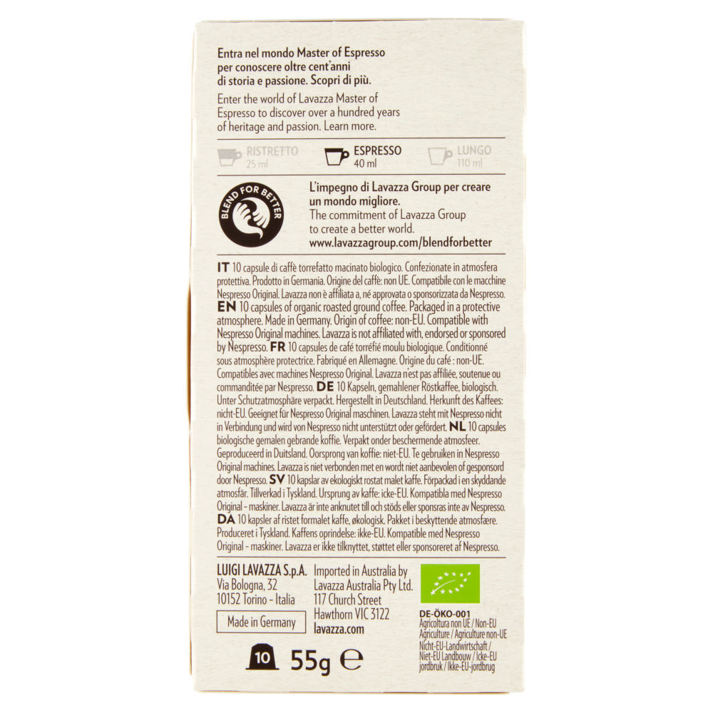CAPSULE TIERRA COMPATIBILI NESPRESSO LAVAZZA PZ. 10 - immagine 2
