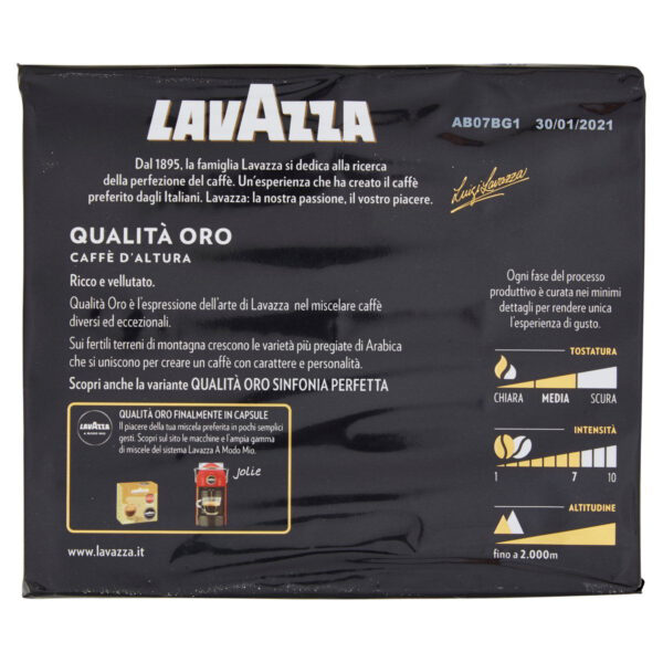 Lavazza Qualità Oro Altura 250 g x2 - immagine 2