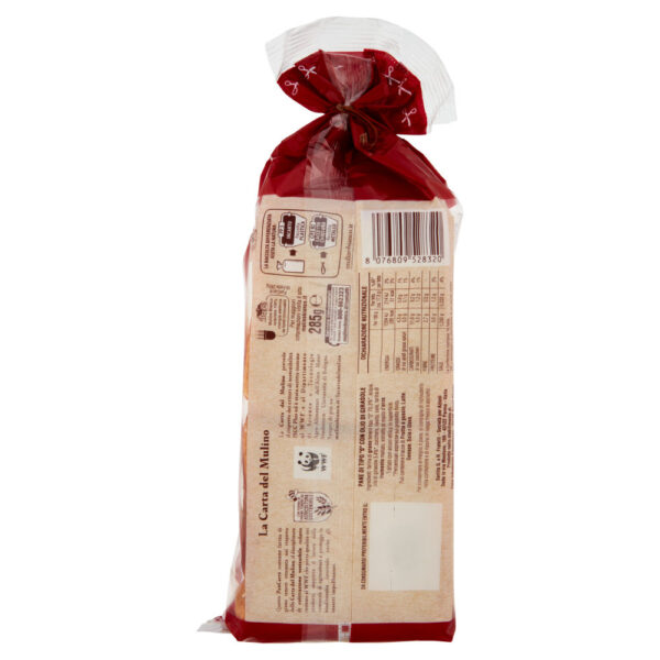 Mulino Bianco Pan Carrè Pane Ideale per Toast 16 fette 285g - immagine 2