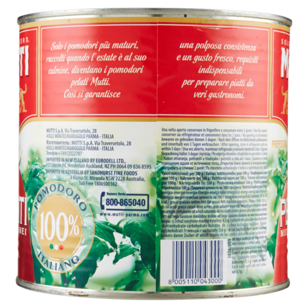 Mutti Pelati Mediterranei 2500 g - immagine 3