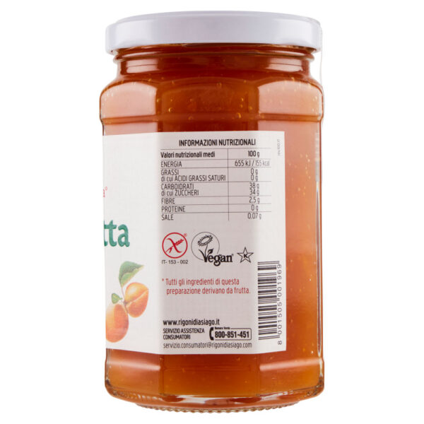 Rigoni di Asiago Fiordifrutta Albicocche bio 630 g - immagine 2