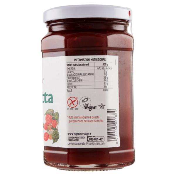 Rigoni di Asiago Fiordifrutta Lamponi bio 330 g - immagine 3