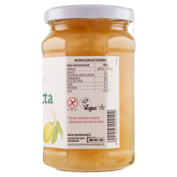 Rigoni di Asiago Fiordifrutta Limoni bio 340 g - immagine 2