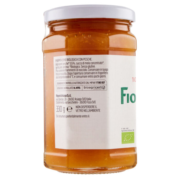 Rigoni di Asiago Fiordifrutta Pesche bio 330 g - immagine 3