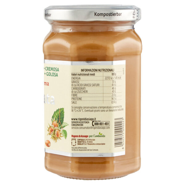 Rigoni di Asiago Nocciolata Bianca bio 325 g - immagine 2