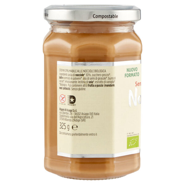 Rigoni di Asiago Nocciolata Bianca bio 325 g - immagine 3