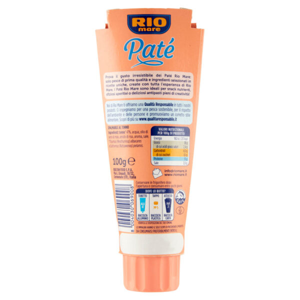 Rio mare Patè Tonno 100 g - immagine 2