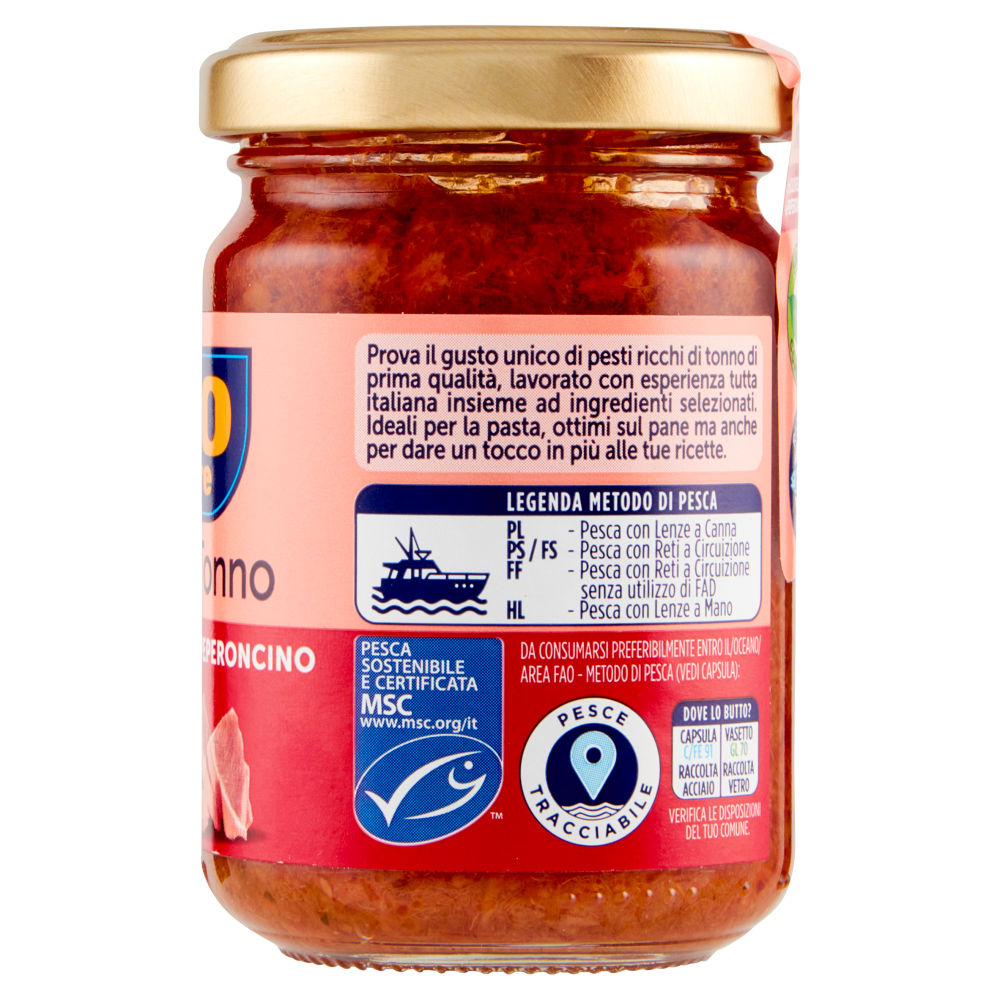 Rio mare Pesto al Tonno con Olive Nere e Peperoncino 130 g - immagine 3