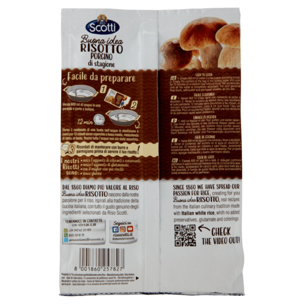 Riso Scotti Buona idea Risotto Porcino di stagione 210 g - immagine 2