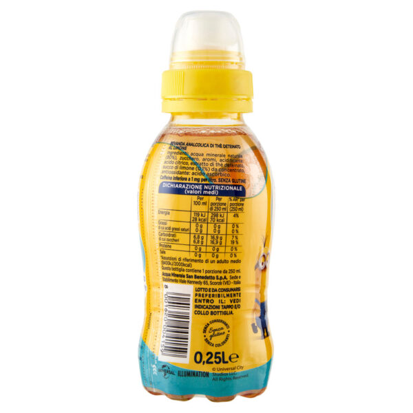 San Benedetto Baby Thè deteinato limone P&P 0,25 L - immagine 4