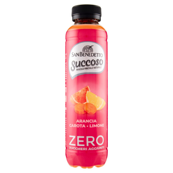 San Benedetto Succoso Zero Arancia Carota Limone 0,40L