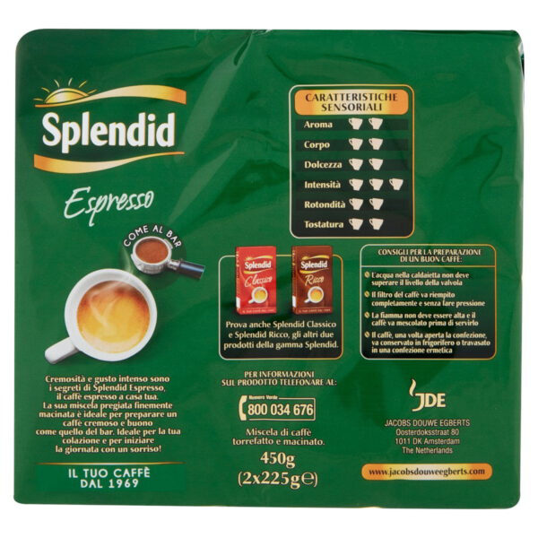 Splendid Espresso 2 x 225 g - immagine 2