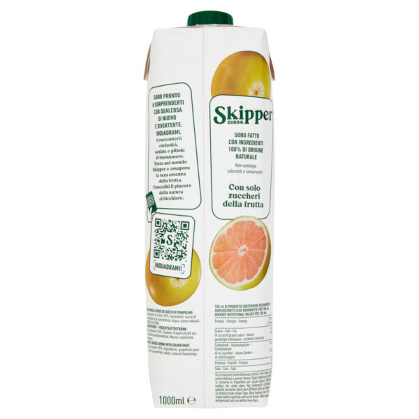 Skipper Senza zuccheri aggiunti* Pompelmo 1000 ml - immagine 2