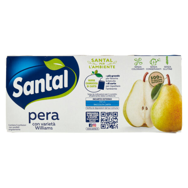 Santàl pera con varietà Williams 3 x 200 ml - immagine 2