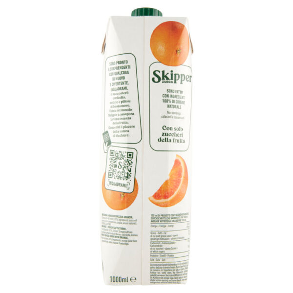 Skipper Senza zuccheri aggiunti* Arancia 1000 ml - immagine 2