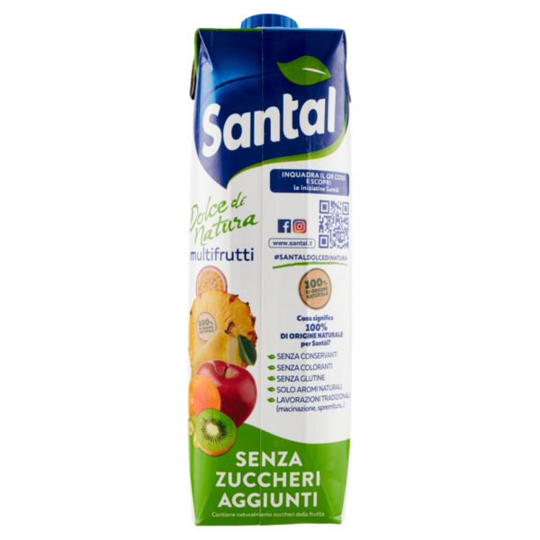 Santàl Dolce di Natura multifrutti Senza Zuccheri Aggiunti 1000 ml - immagine 3