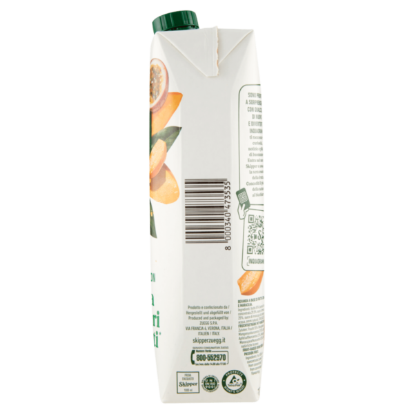 Skipper Senza zuccheri aggiunti* Mango Passion 1000 ml - immagine 4