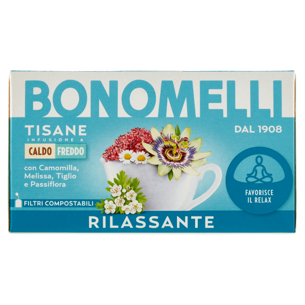 Bonomelli Tisane Rilassante 16 Filtri 32 g