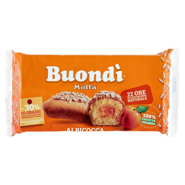 Buondì Albicocca Merendina  43gr X6