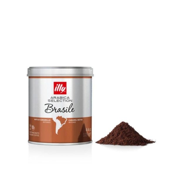 Caffè Macinato Moka Arabica Selection Brasile GR.125