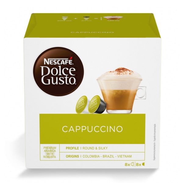 NESCAFE' DOLCE GUSTO Confezione 16 capsule Dolce Gusto Cappuccino NDG CAPPUCCINO