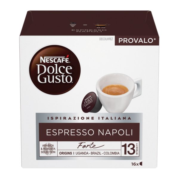 NESCAFE' DOLCE GUSTO Capsule Dolce Gusto Espresso Napoli NDG ESPRESSO NAPOLI, 0,128 kg