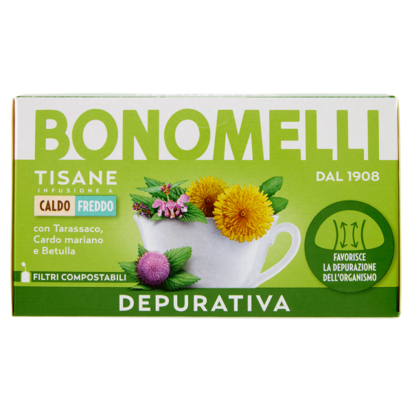 Bonomelli Tisane Depurativa 16 Filtri 32 g