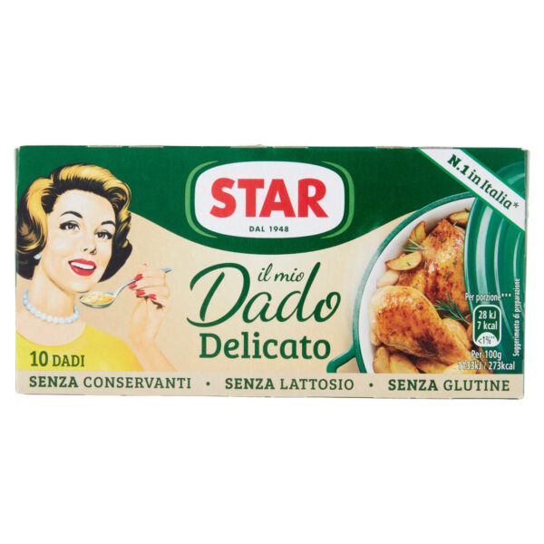 Star il mio Dado Delicato 10 Dadi 100 g