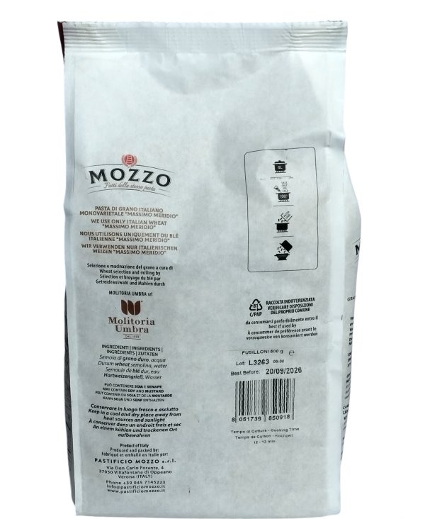 FUSILLONI PASTIFICIO MOZZO 500GR - immagine 4