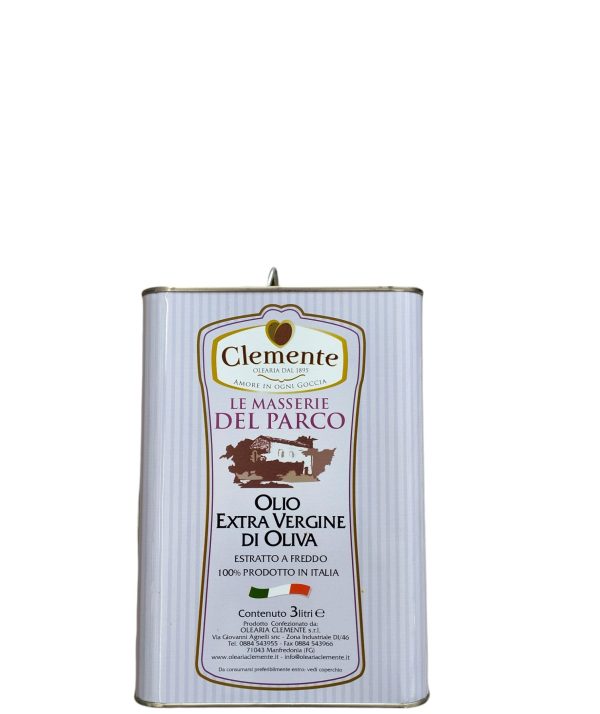 OLIO EXTRA VERGINE DI OLIVA CLEMENTE 3L