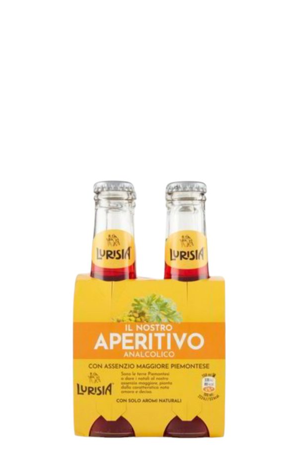 APERITIVO ANALCOLICO CON ASSENZIO LURISIA ML. 150 X 4 PZ.