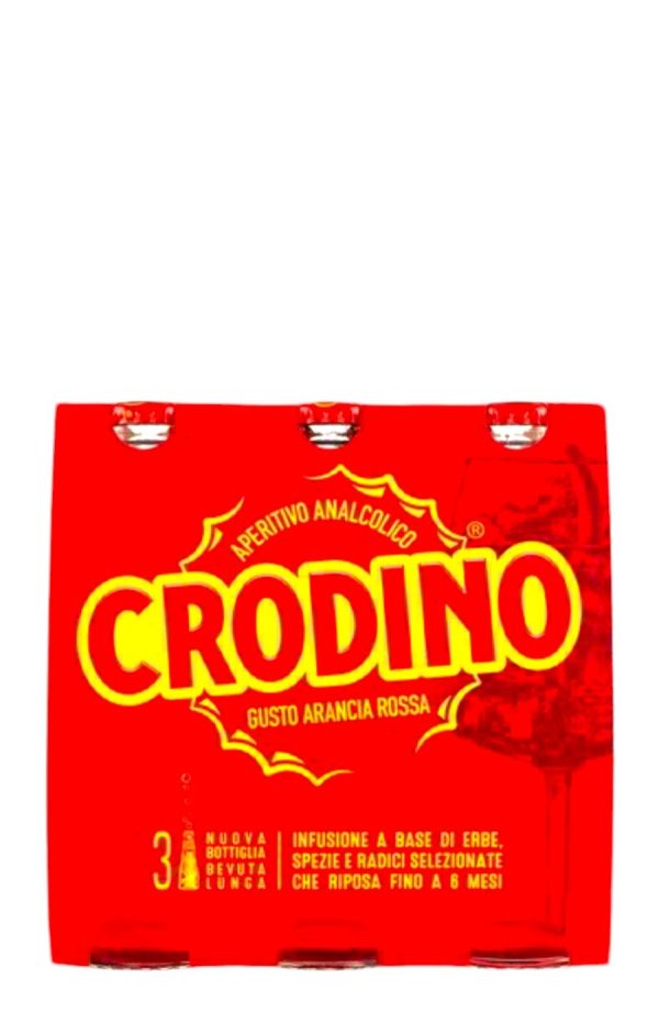 APERITIVO ANALCOLICO ARANCIA ROSSA CRODINO CL.17,5 X 3