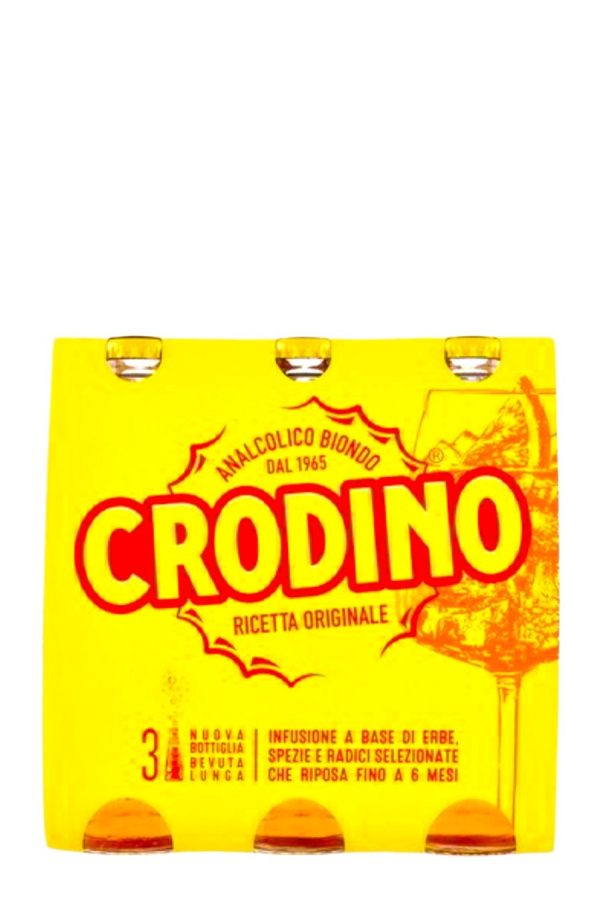 APERITIVO ANALCOLICO BIONDO CRODINO CL.17,5 X 3